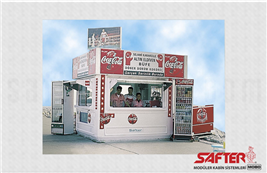 Safter Mobo, Büfe Kabini, Çay Ocağı, Kantin Kabini, Ekmek Büfesi, Gazete Bayisi, Şarküteri Kabini, Mini Market Kabini, Mini Manav Kabini