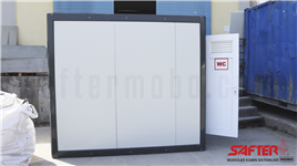Safter Mobo, Kabin, Ekonomik WC Panel Kabin, Seyyar Tuvalet, Mobil Tuvalet, Hazır Tuvalet, Portatif Tuvalet,  Modüler Tuvalet, Ucuz Panel Kabin, Panel Kabin Fiyatları, Panel Kabin WC Duş