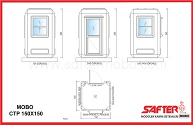 POLYESTER KABİN 150x150