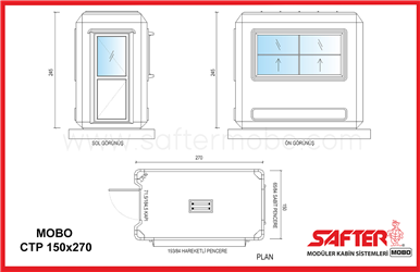 MOBO BÜFE KABİN 150x270