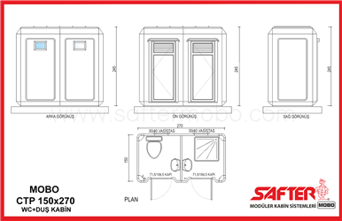 SEYYAR TUVALET-DUŞ 150x270