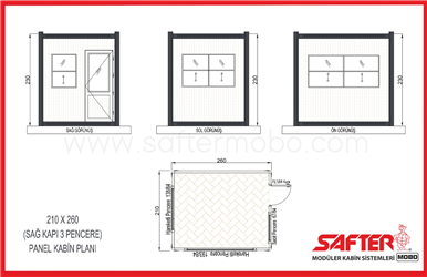 PANEL KABİN 210x260