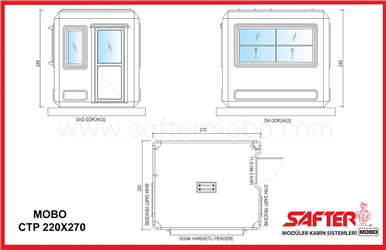 POLYESTER KABİN 220x270