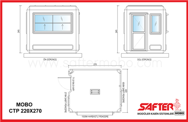 POLYESTER KABİN 220x270