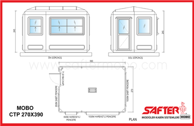 POLYESTER KABİN 270x390