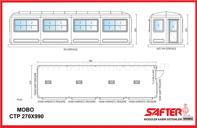 MOBO KABİN 270x990