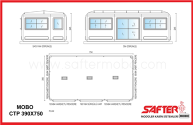 MOBO KABİN 390x750
